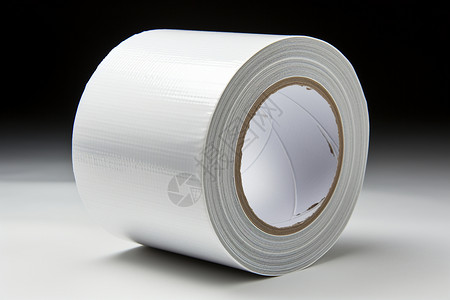 白色胶带卷塑料卷纸巾高清图片