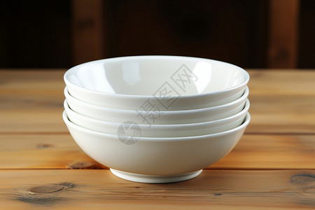 白瓷碗一摞白碗堆放背景