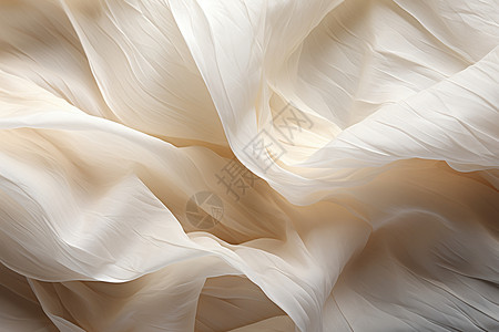优雅的白色纺织物高清图片