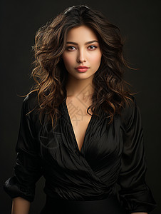 优雅的亚洲女性图片