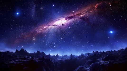 美丽的宇宙星空背景图片