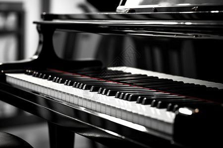 整齐的钢琴古典的旋律高清图片
