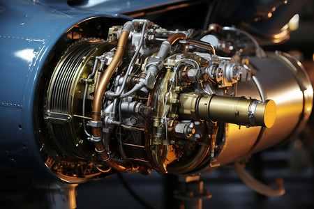 高能喷射引擎背景图片