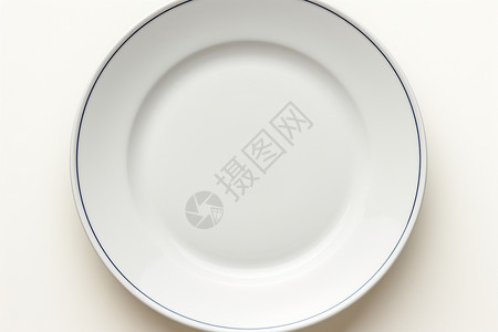陶瓷的圆形盘子背景图片