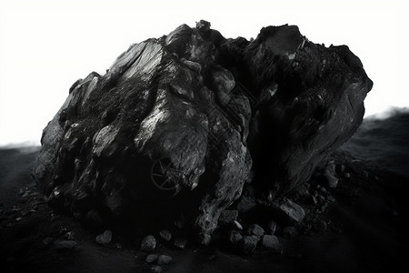 木炭能量岩石背景图片