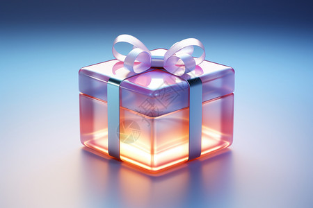 盒子彩色美丽的炫彩礼物盒设计图片