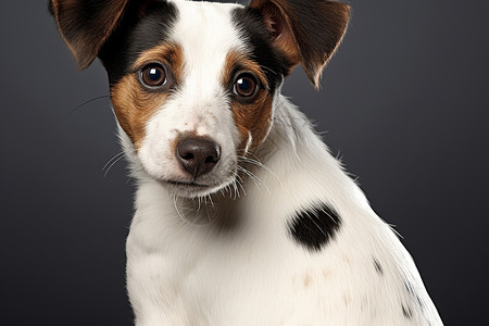 可爱的小狗帕森罗素梗高清图片