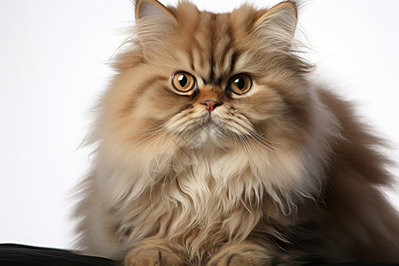 毛茸茸的猫咪背景图片