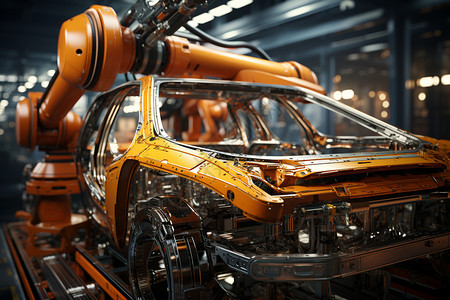 自动化的汽车制造业图片