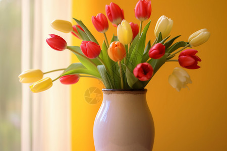 插在花瓶里的花插在花瓶中的花（照片-生活方式-广告传媒，关键词）背景
