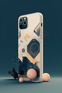 独特的手机壳设计背景图片
