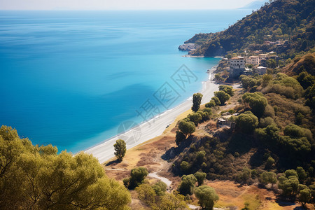 地中海的风景图片