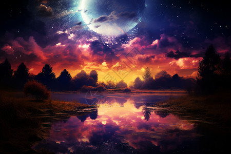 美丽的宇宙星云图片