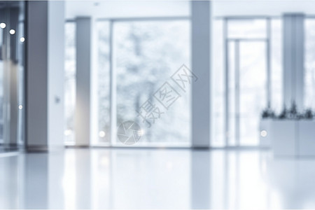 宽敞房间的玻璃门背景图片
