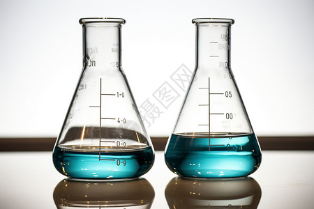 化学实验的玻璃器皿图片