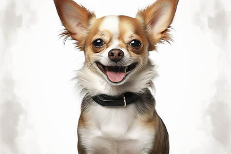 快乐的小狗吐舌头图片