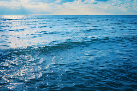 一望无垠的大海背景图片