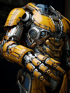 超级大黄蜂机械臂超级英雄设计图片