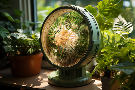 阳光动力电扇设计图片