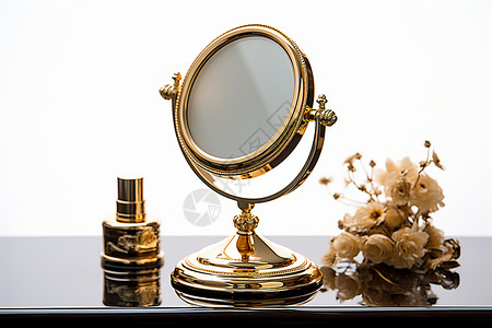 古典化妆镜图片