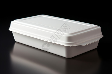 快餐盒包装样机白色的打包盒背景