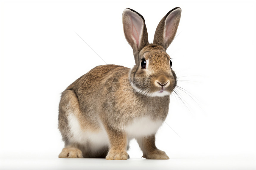 兔子静影图片