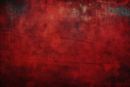 红色划痕有划痕的红墙背景