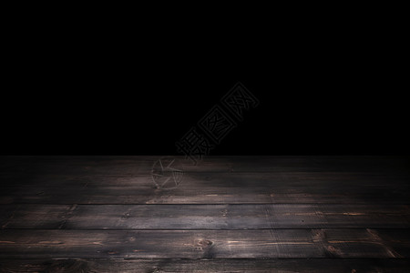 黑白地板木头材质的地板背景