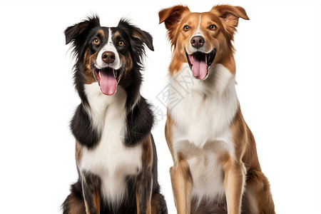 吐舌头的狗狗吐舌头的小狗背景