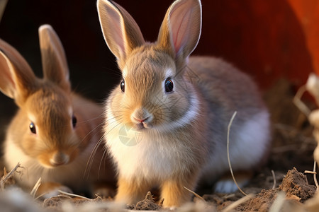 兔子家族的图片