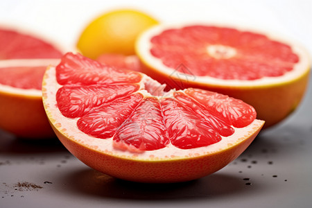 新鲜多汁的橙子高清图片