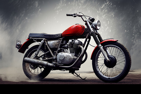 传统摩托车经典摩托车高清图片