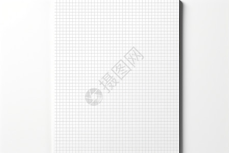 方形细密网格纯净的白纸背景