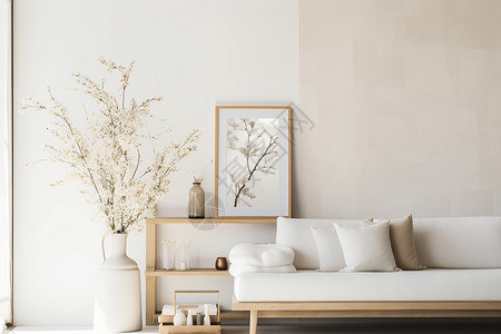 简洁现代的客厅高清图片