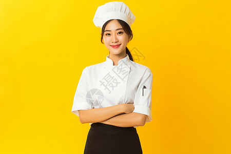 亚洲美女厨师图片