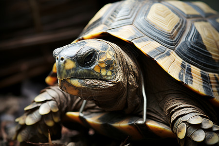 野生的爬行动物海龟高清图片