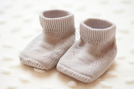 针织袜子宝宝的袜子背景