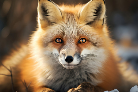 森林里的动物狐狸图片