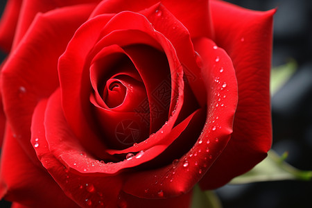 浪漫绽放的红玫瑰背景图片
