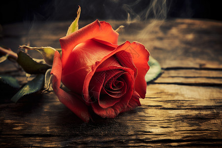 玫瑰与烛光背景图片
