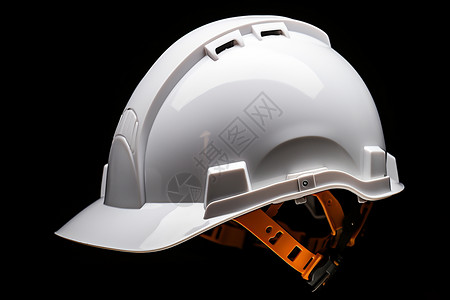 工地安全素材白色的安全帽背景