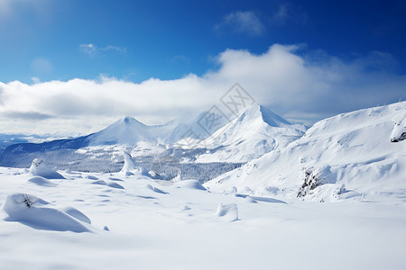 镜头下的雪山图片