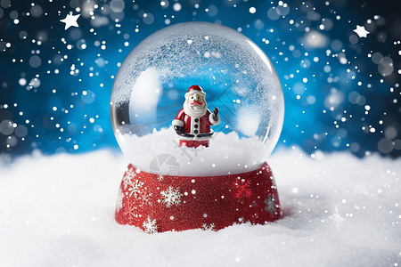 圣诞节玻璃球背景图片