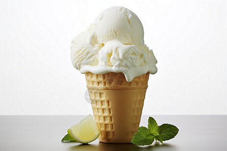 冰凉的冰淇淋图片