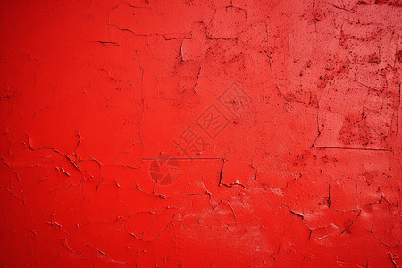 红墙上的裂纹背景图片