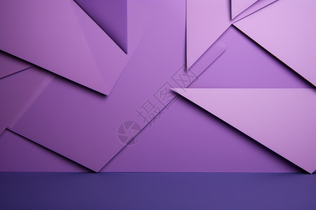 桌子上的紫色信纸高清图片