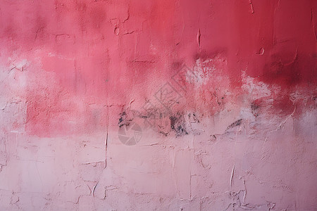 油漆剥落的粉红色墙壁图片