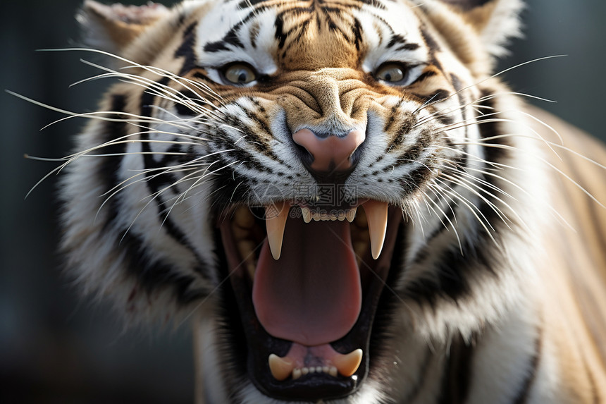老虎的愤怒图片