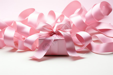 粉色礼品盒图片