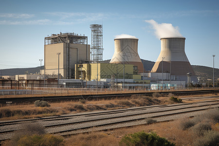 核能发电厂图片